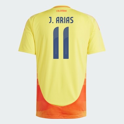 2024 Colombia J. ARIAS 11 Home Jersey
