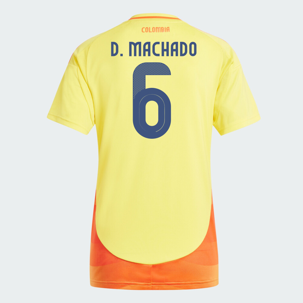 2024 Colombia D. MACHADO 6 Home Women's Jersey