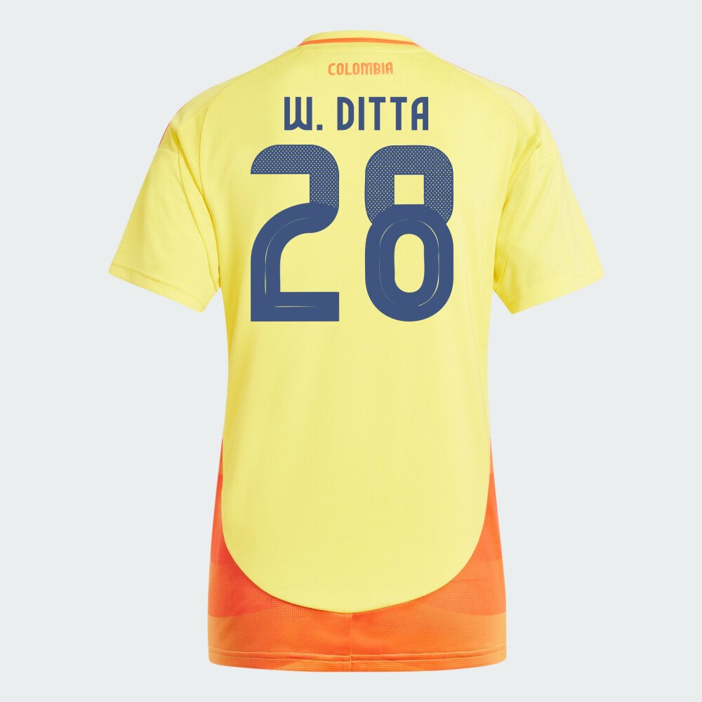 2024 Colombia W. DITTA 28 Home Women's Jersey