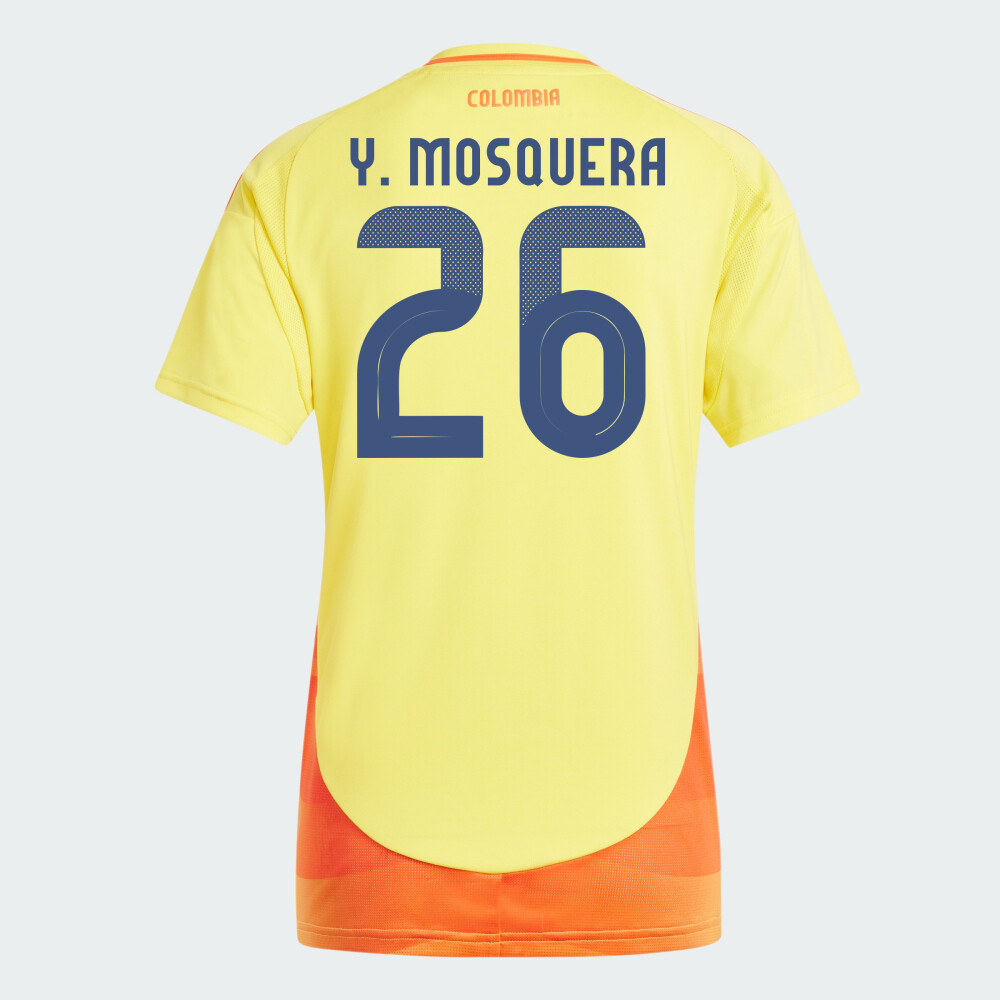 2024 Colombia Y. MOSQUERA 26 Home Women's Jersey