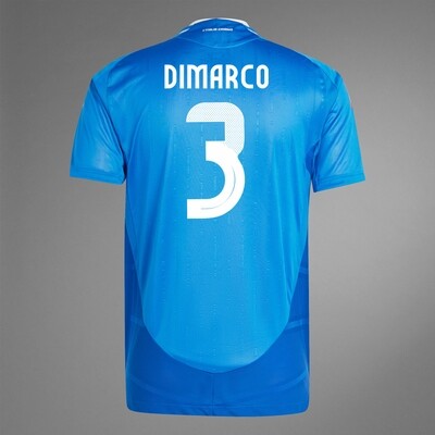 2024 Italy DIMARCO 3 Home Jersey (Player Version)
