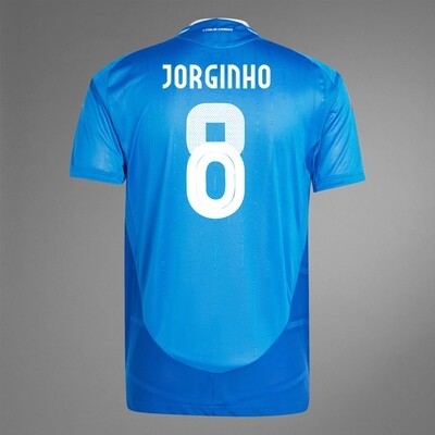 2024 Italy JORGINHO 8 Home Jersey (Player Version)