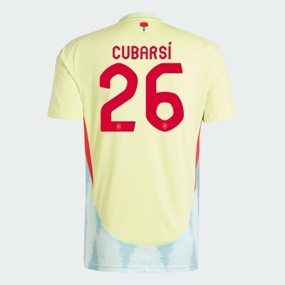 2024 Spain CUBARSÍ 26 Away Jersey