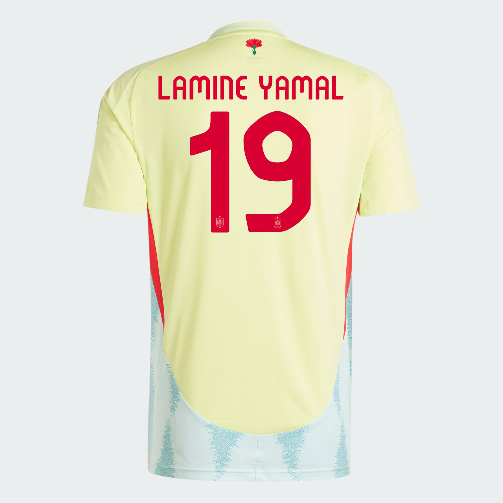 2024 Spain LAMINE YAMAL 19 Away Jersey