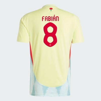 2024 Spain FABIÁN 8 Away Jersey