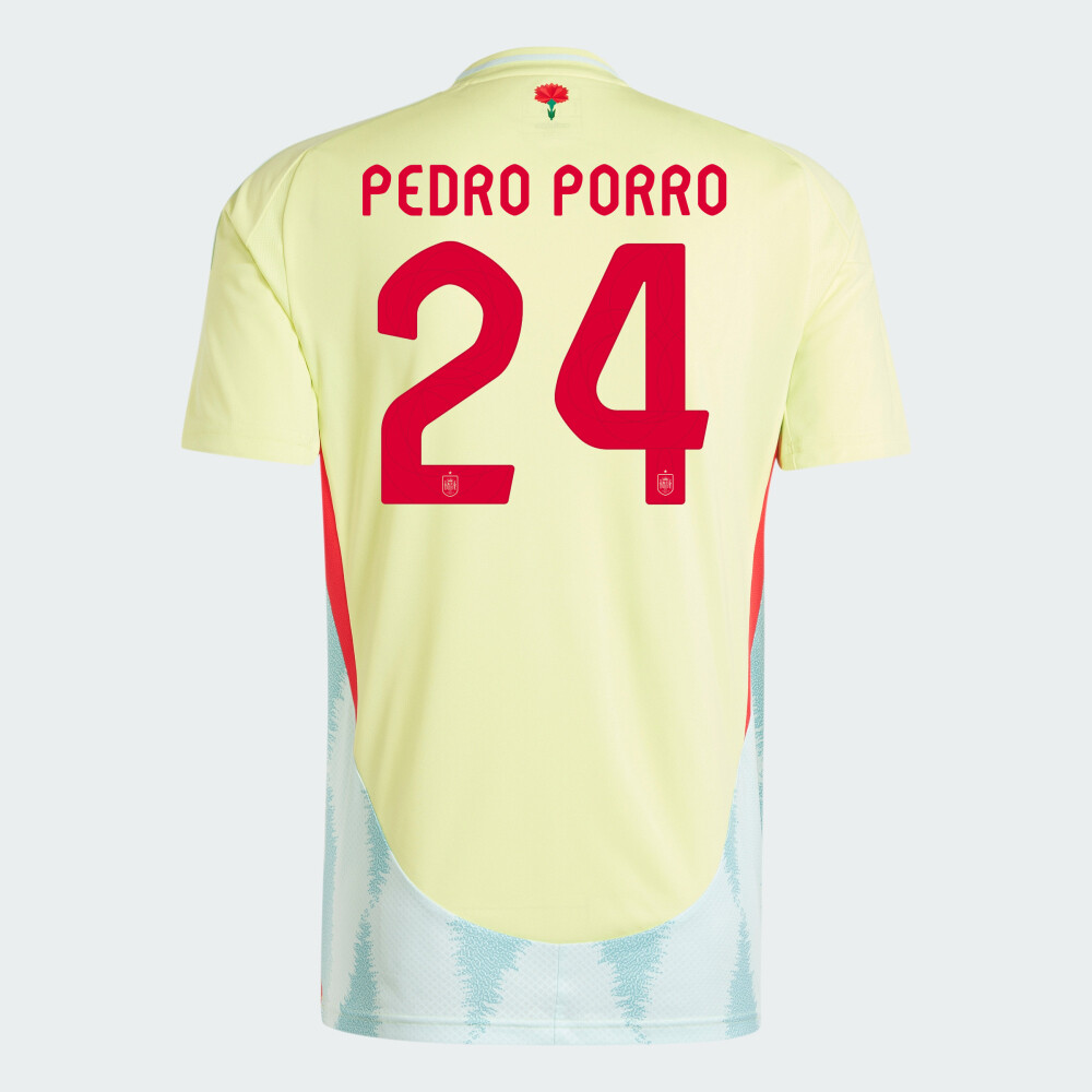 2024 Spain PEDRO PORRO 24 Away Jersey