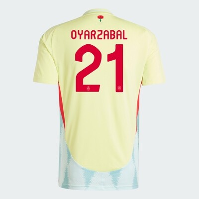 2024 Spain OYARZABAL 21 Away Jersey