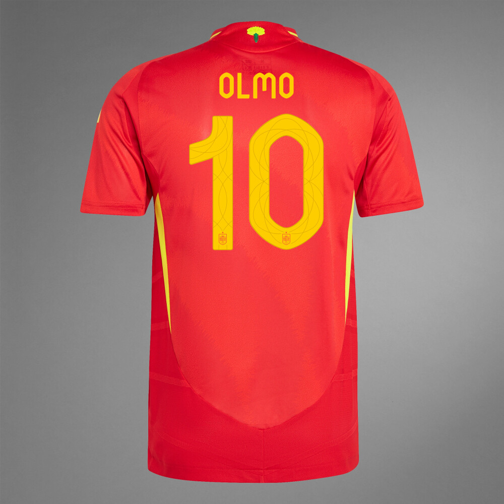 2024 Spain OLMO 10 Home Jersey (Player Version)