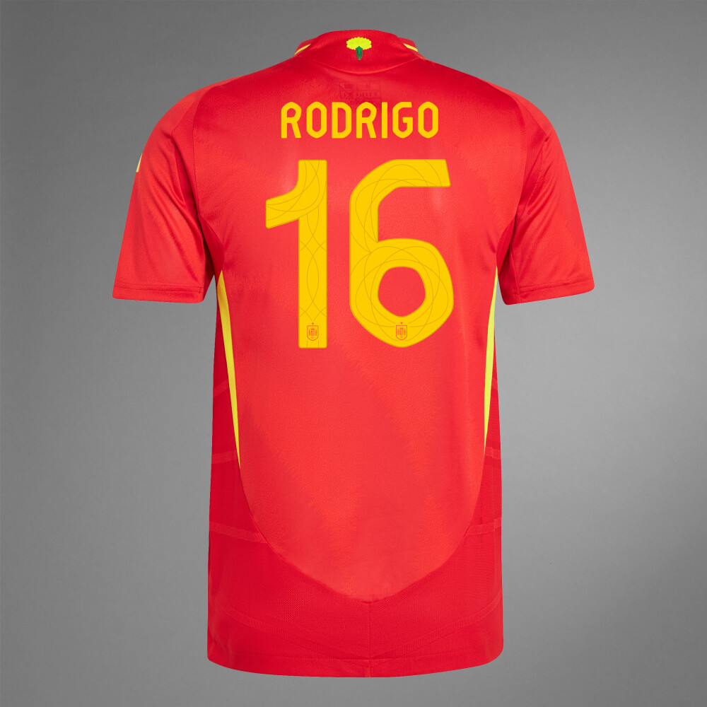 2024 Spain RODRIGO 16 Home Jersey (Player Version)