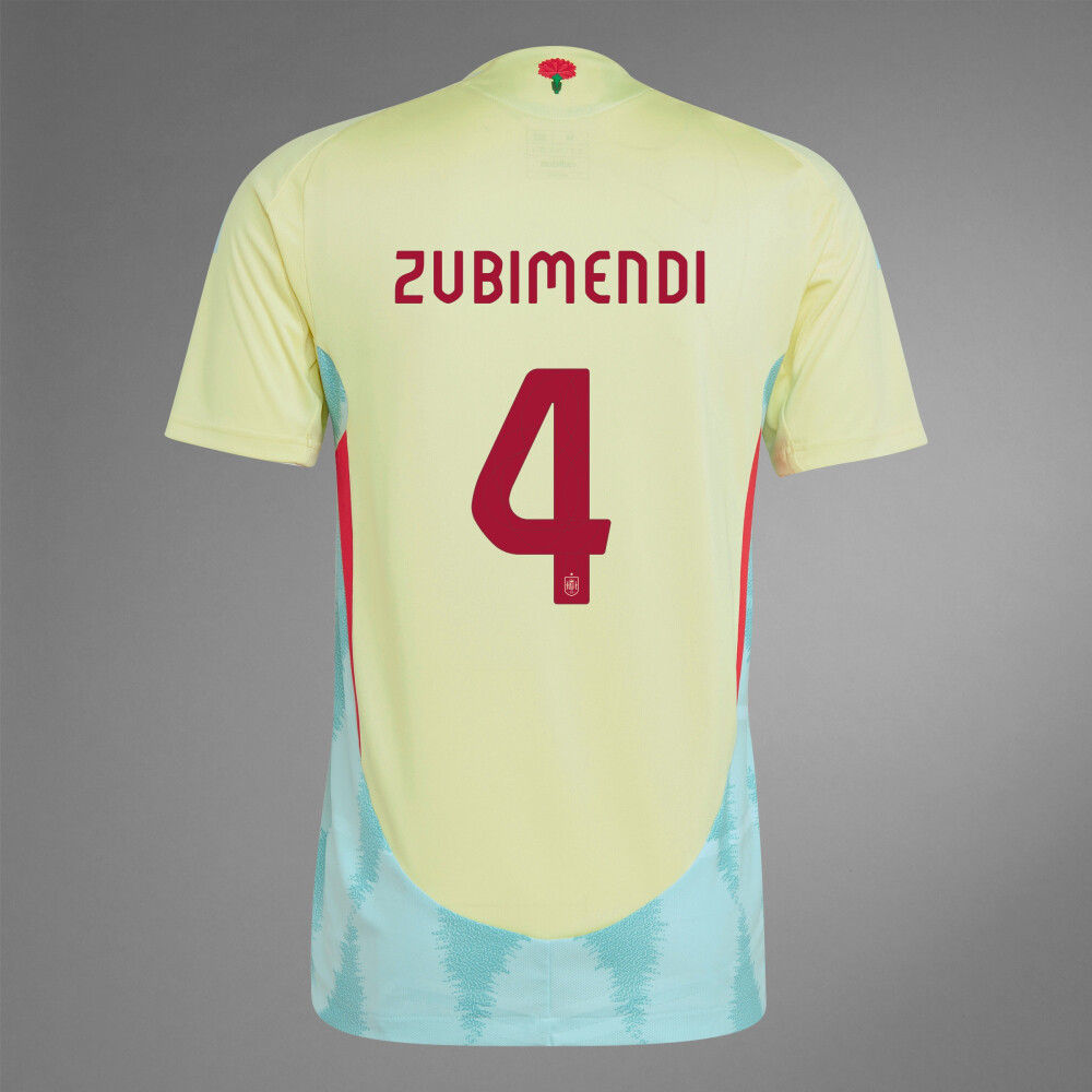2024 Spain ZUBIMENDI 4 Away Jersey (Player Version)
