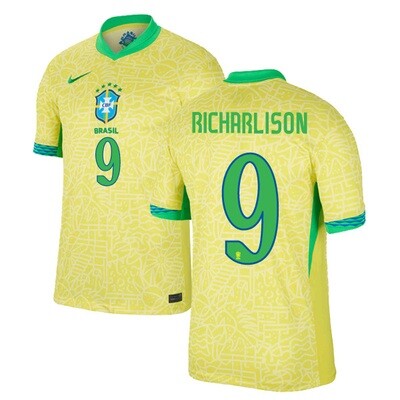 2024 Brazil Home Jersey RICHARLISON 9