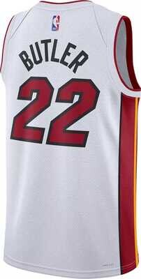 Men&#39;s Miami Heat Jimmy Butler #22 White Swingman Jersey