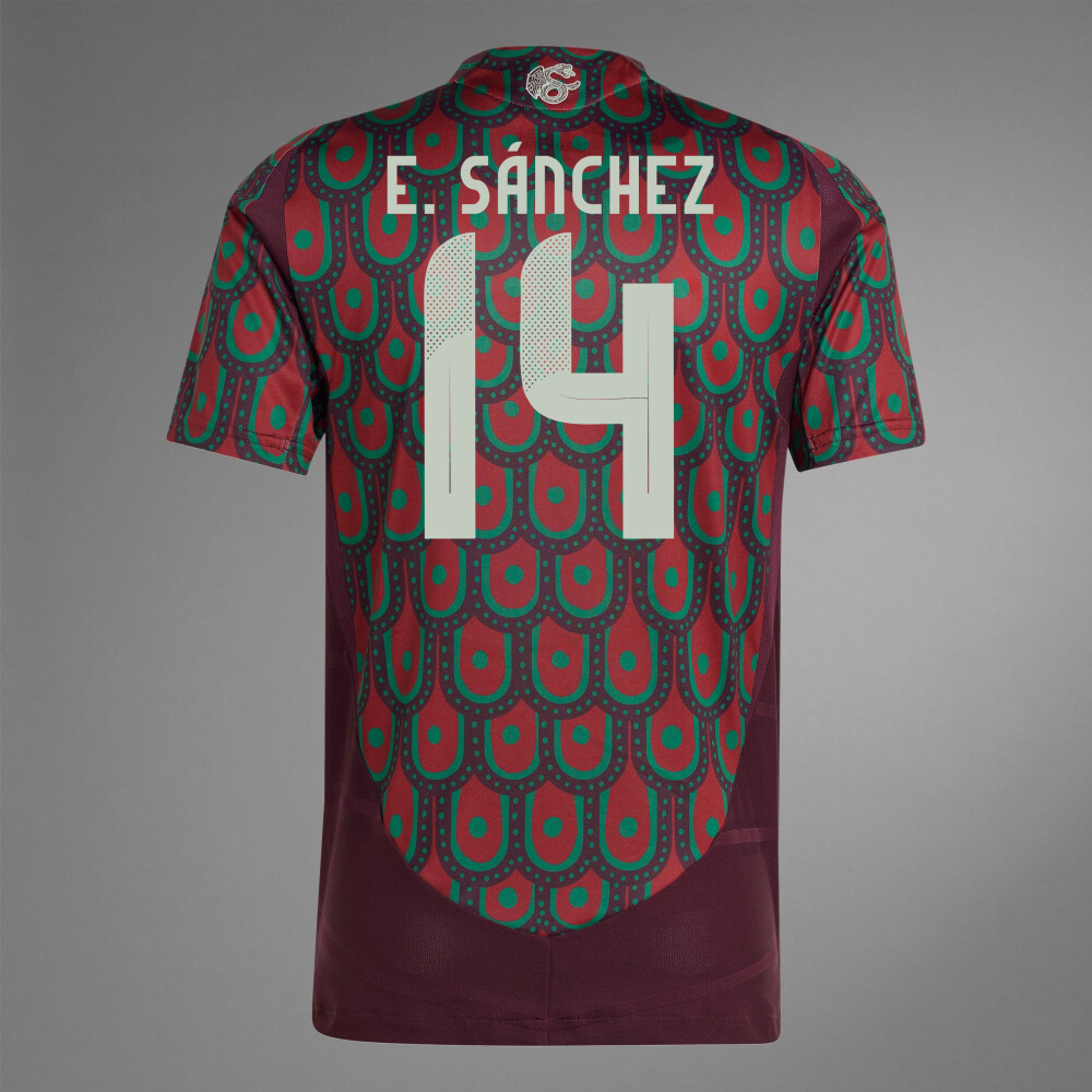 2024 Mexico E. SÁNCHEZ 14 Home Jersey (Player Version)