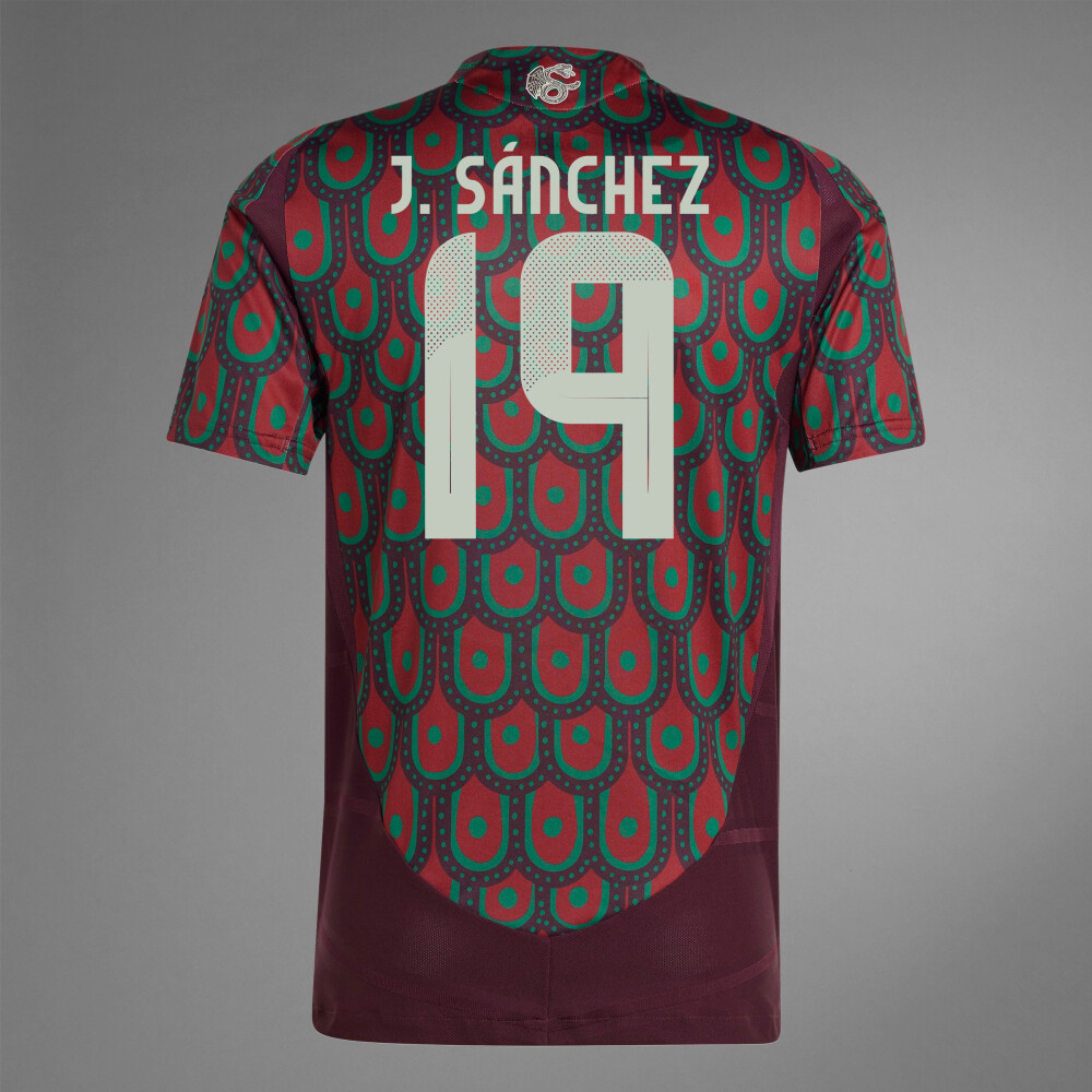 2024 Mexico J. SÁNCHEZ 19 Home Jersey (Player Version)
