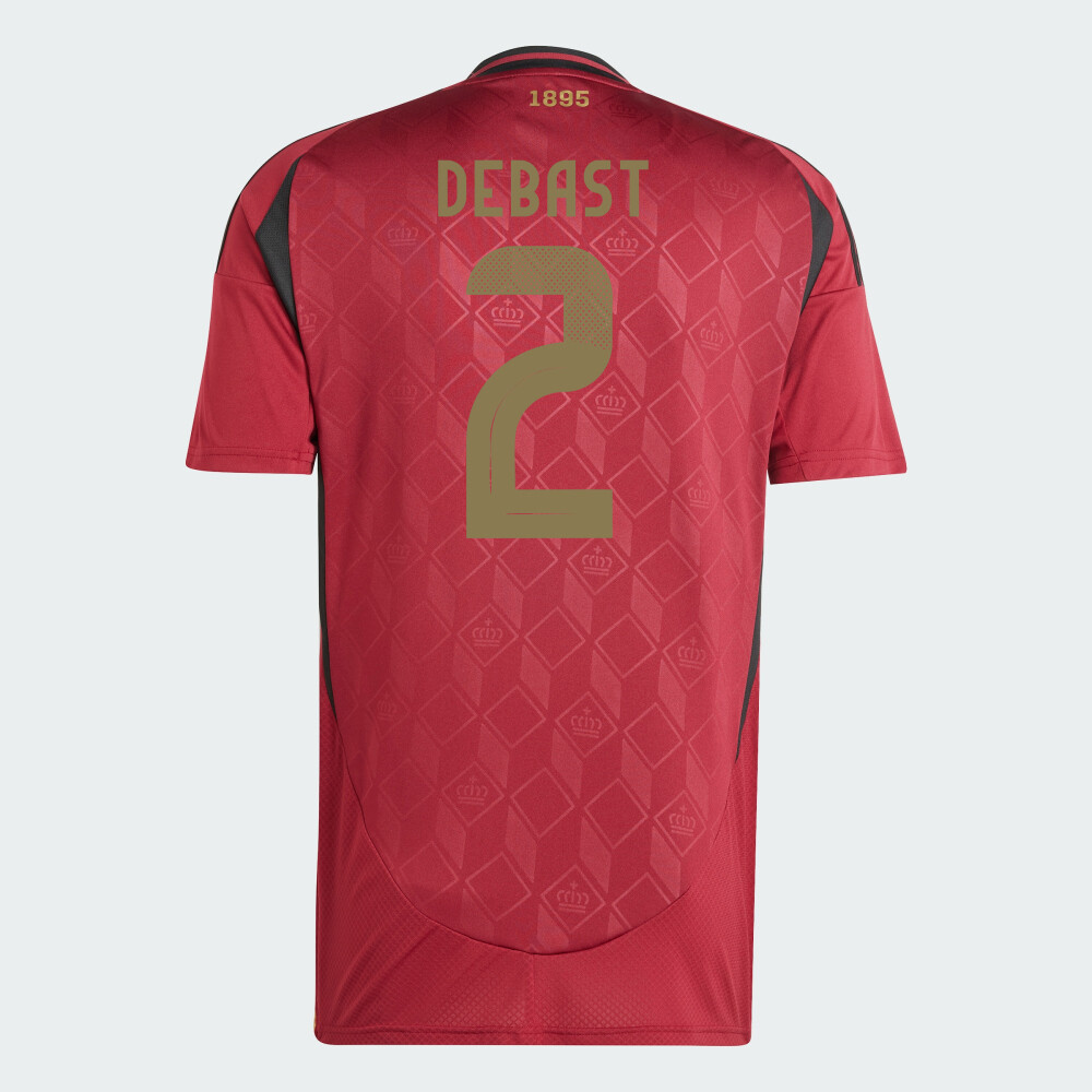 2024 Belgium DEBAST 2 Home Jersey
