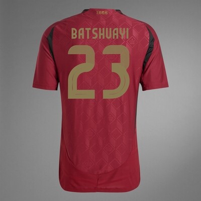 2024 Belgium BATSHUAYI 23 Home Jersey (Player Version)