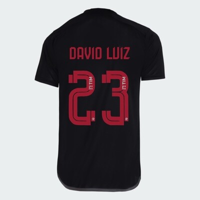Flamengo Third David Luiz 23 Jersey Shirt 2023/24