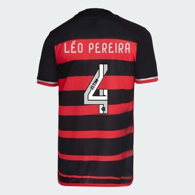 Flamengo Home Léo Pereira 4 Jersey Shirt 2024/25