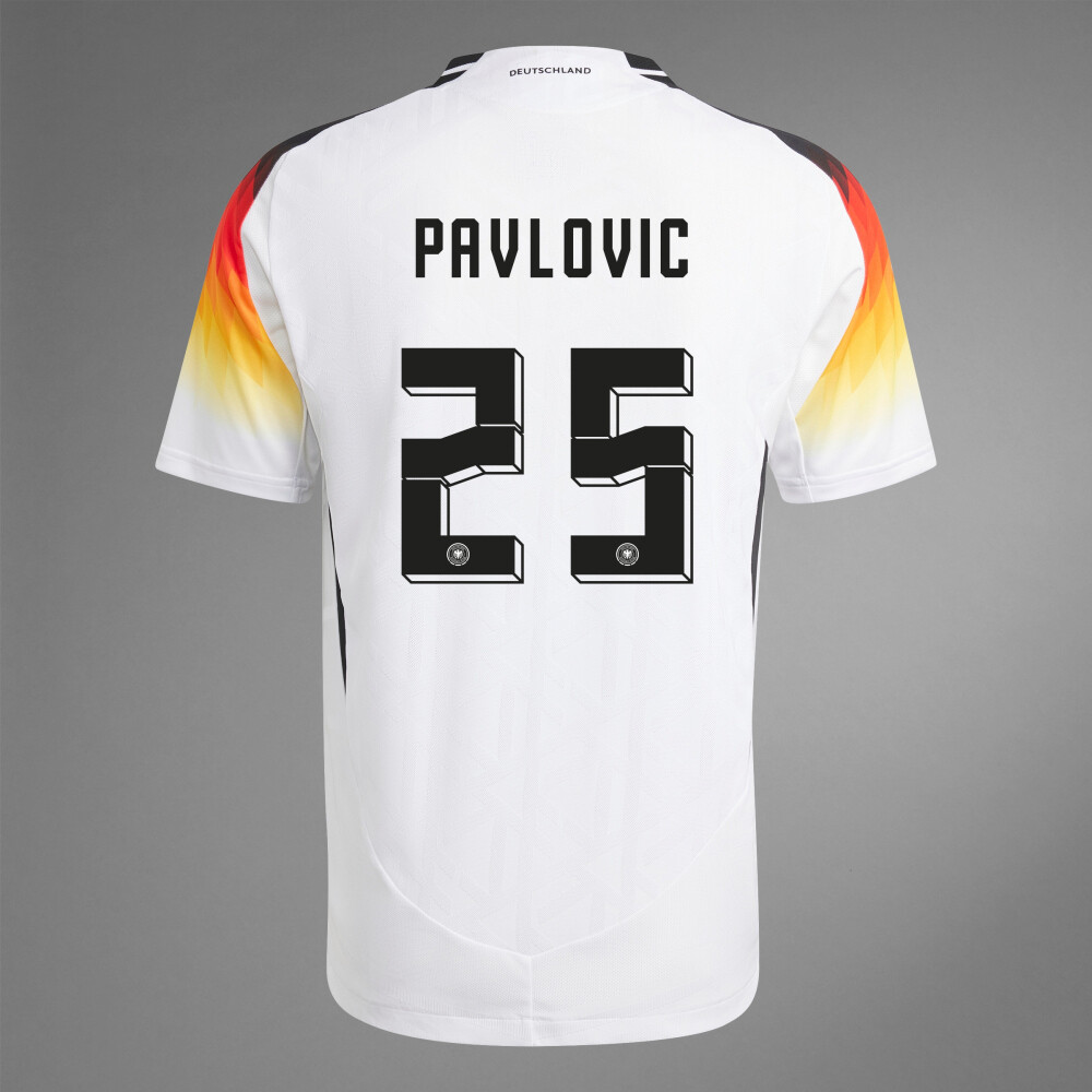 2024 Germany PAVLOVIC 25 Home Jersey (Player Version)