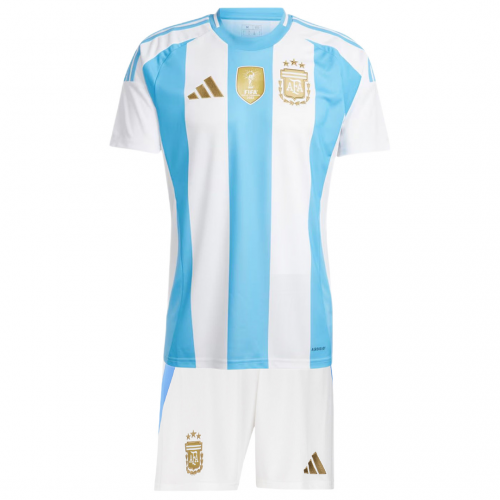 ARGENTINA HOME 2024 COPA AMERICA KIDS KIT


