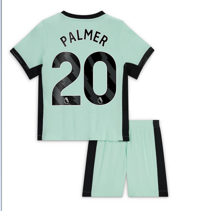  Chelsea Cole Palmer #20 Third Kids Kit 2023/2024