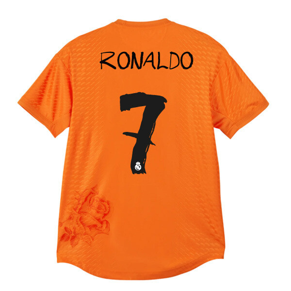 23-24 Real Madrid RONALDO #7 Y3 Fourth Jersey Orange (Player Version)