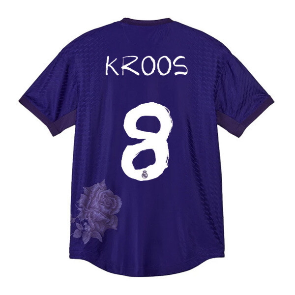23-24 Real Madrid Kroos #8 Y3 Fourth Jersey Purple (Player Version)