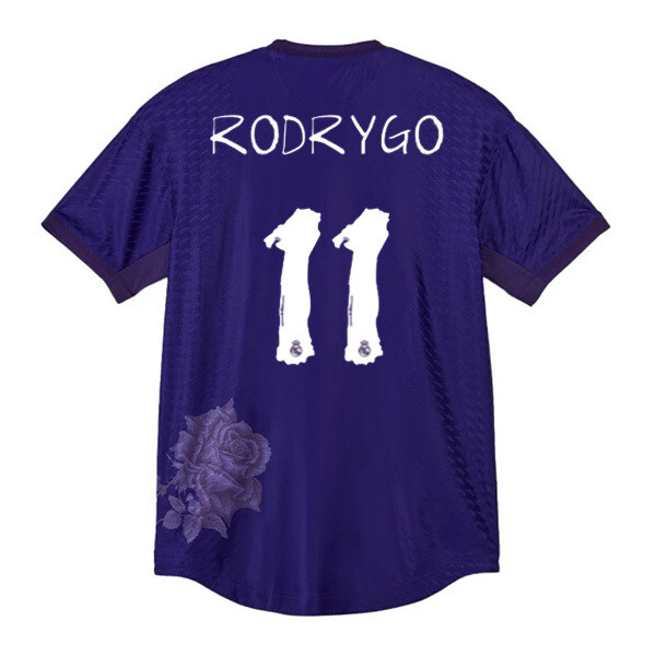 23-24 Real Madrid RODRYGO #11 Y3 Fourth Jersey Purple (Player Version)