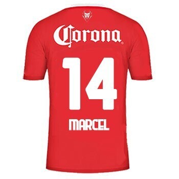 23-24 Toluca MARCEL 14 Home Soccer Jersey