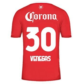 23-24 Toluca VENEGAS 30 Home Soccer Jersey
