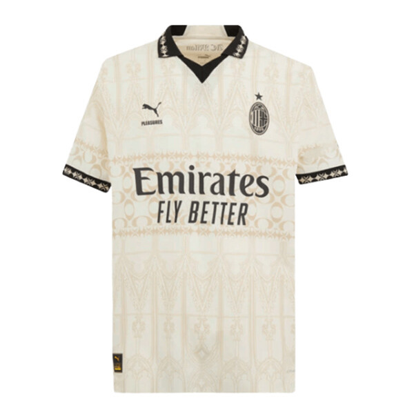 23-24 AC Milan X Pleasures Fourth Jersey Light (Player Version）