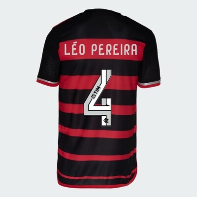 Flamengo Home Léo Pereira 4 Jersey Shirt 2024/25
(Player Version)