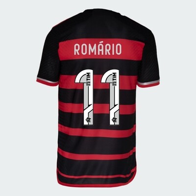 Flamengo Home Romário 11 Jersey Shirt 2024/25 (Player Version)