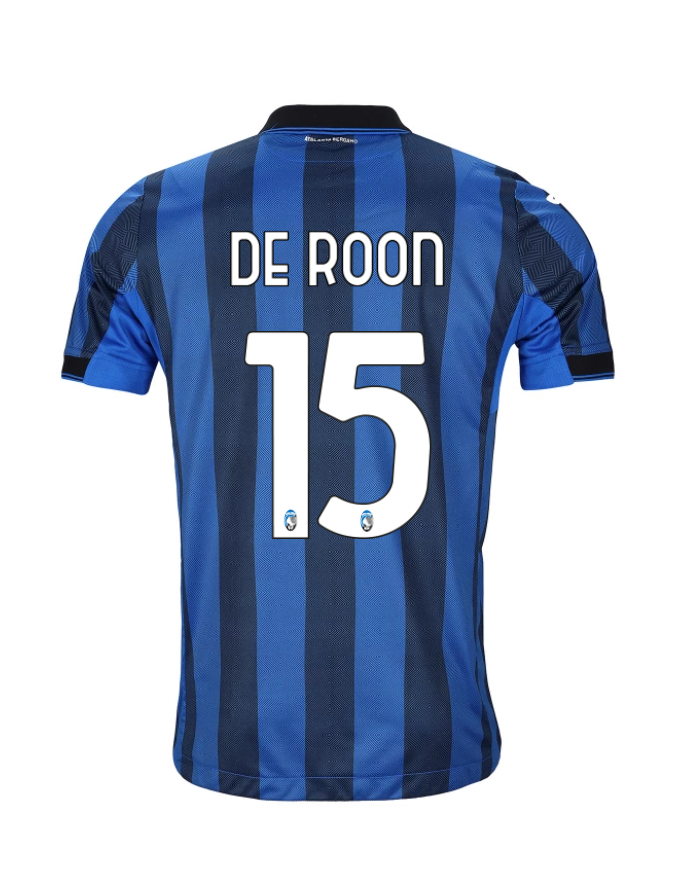 23-24 Atalanta DE ROON 15 Home Jersey