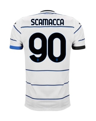 23-24 Atalanta SCAMACCA 90 Away Jersey