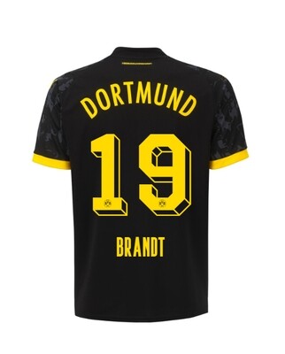 23-24 Borussia Dortmund Brandt 19 Away Jersey