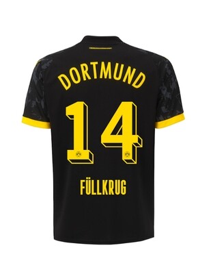 23-24 Borussia Dortmund Füllkrug 14 Away Jersey