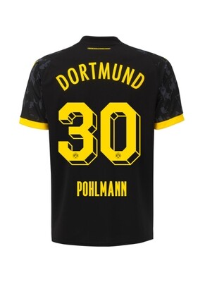 23-24 Borussia Dortmund Pohlmann 30 Away Jersey