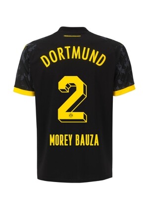 23-24 Borussia Dortmund Morey Bauza 2 Away Jersey