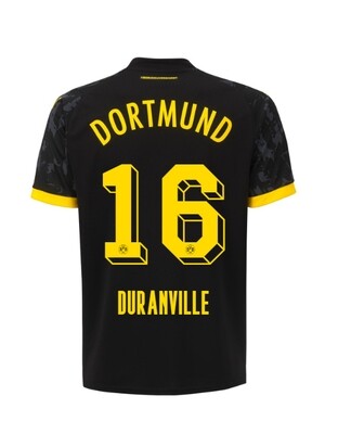 23-24 Borussia Dortmund Duranville 16 Away Jersey