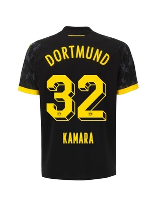 23-24 Borussia Dortmund Kamara 32 Away Jersey