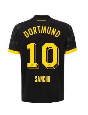 23-24 Borussia Dortmund Sancho 10 Away Jersey