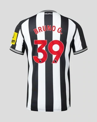 Newcastle United Home Bruno Guimarães 39 Jersey 2023-2024 (Player Version)