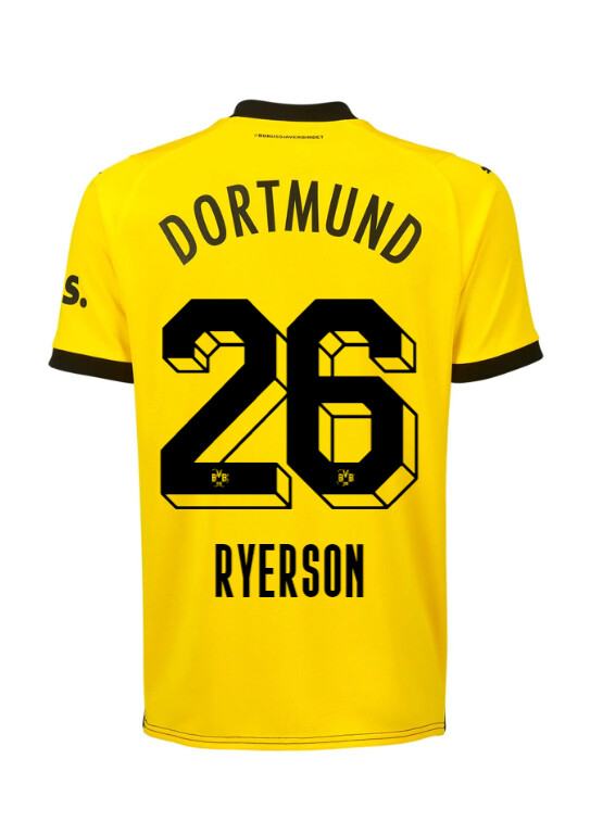 23-24 Borussia Dortmund Ryerson 26 Home Jersey (Player Version)