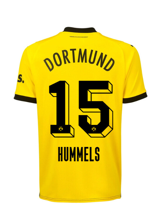 23-24 Borussia Dortmund Hummels 15 Home Jersey (Player Version)