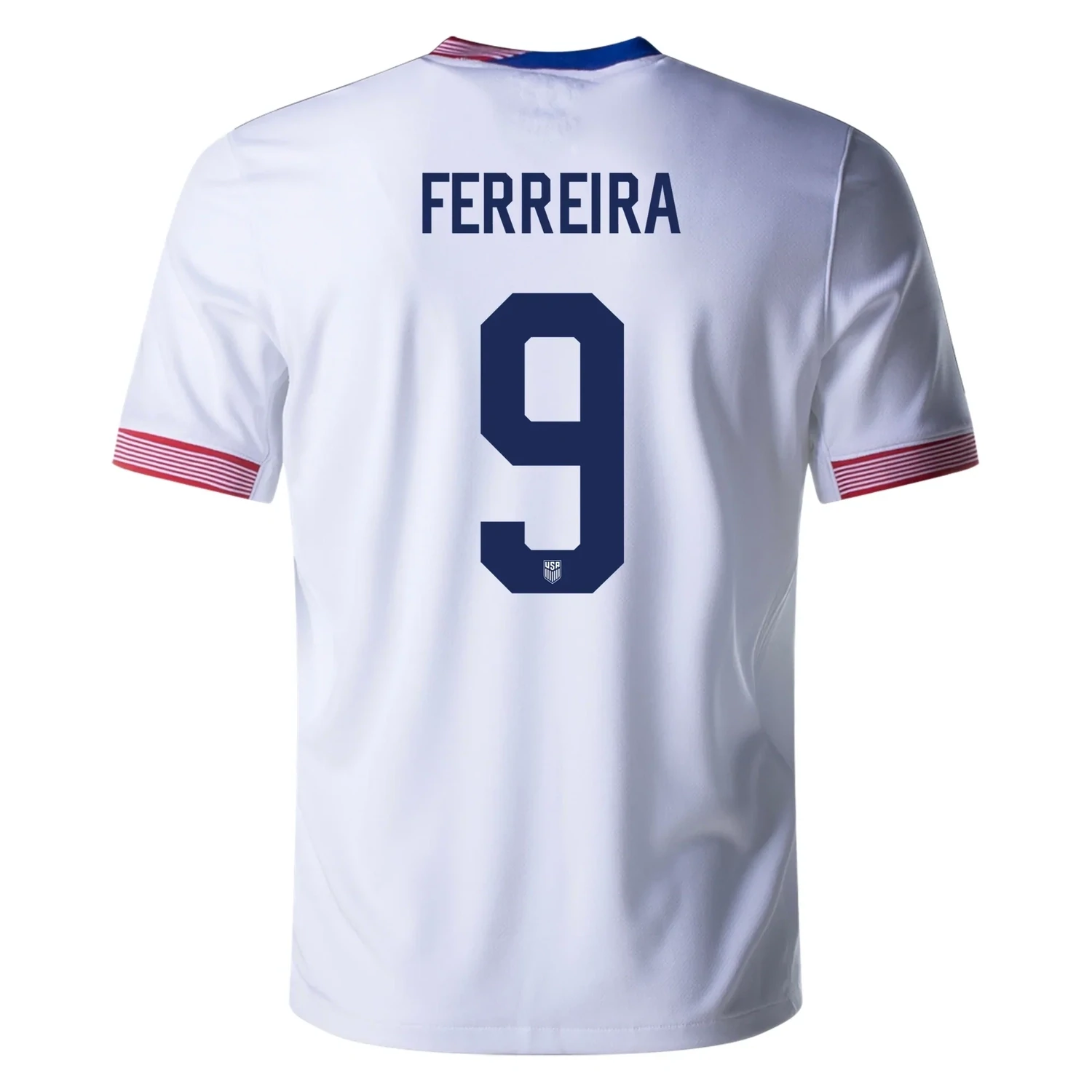 2024 United States FERREIRA 9 Home Jersey