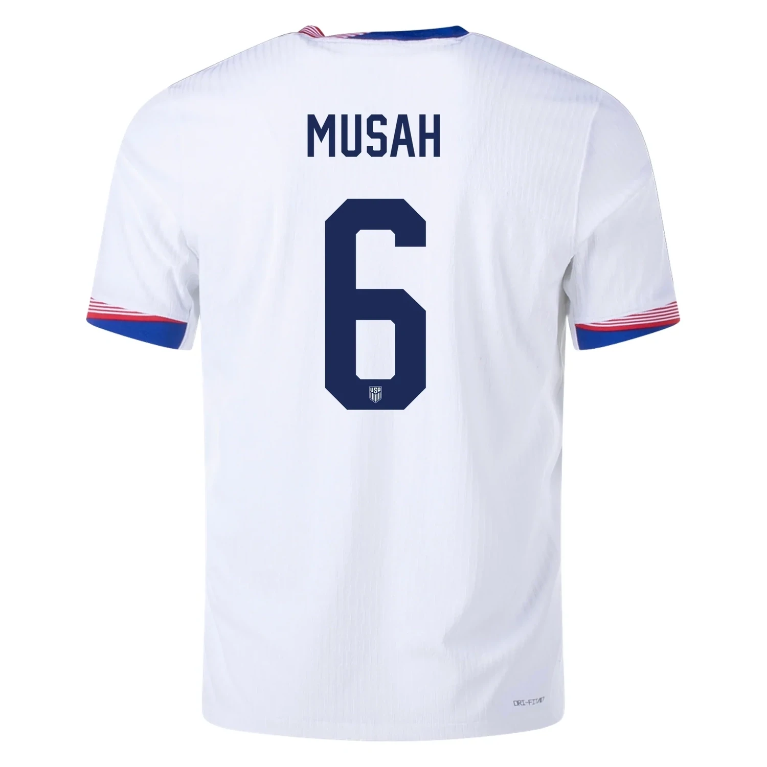 2024 United States MUSAH 6 Home Jersey (Player Version)