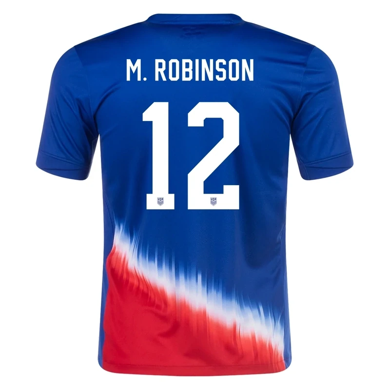 2024 United States M. ROBINSON 12 Away Jersey