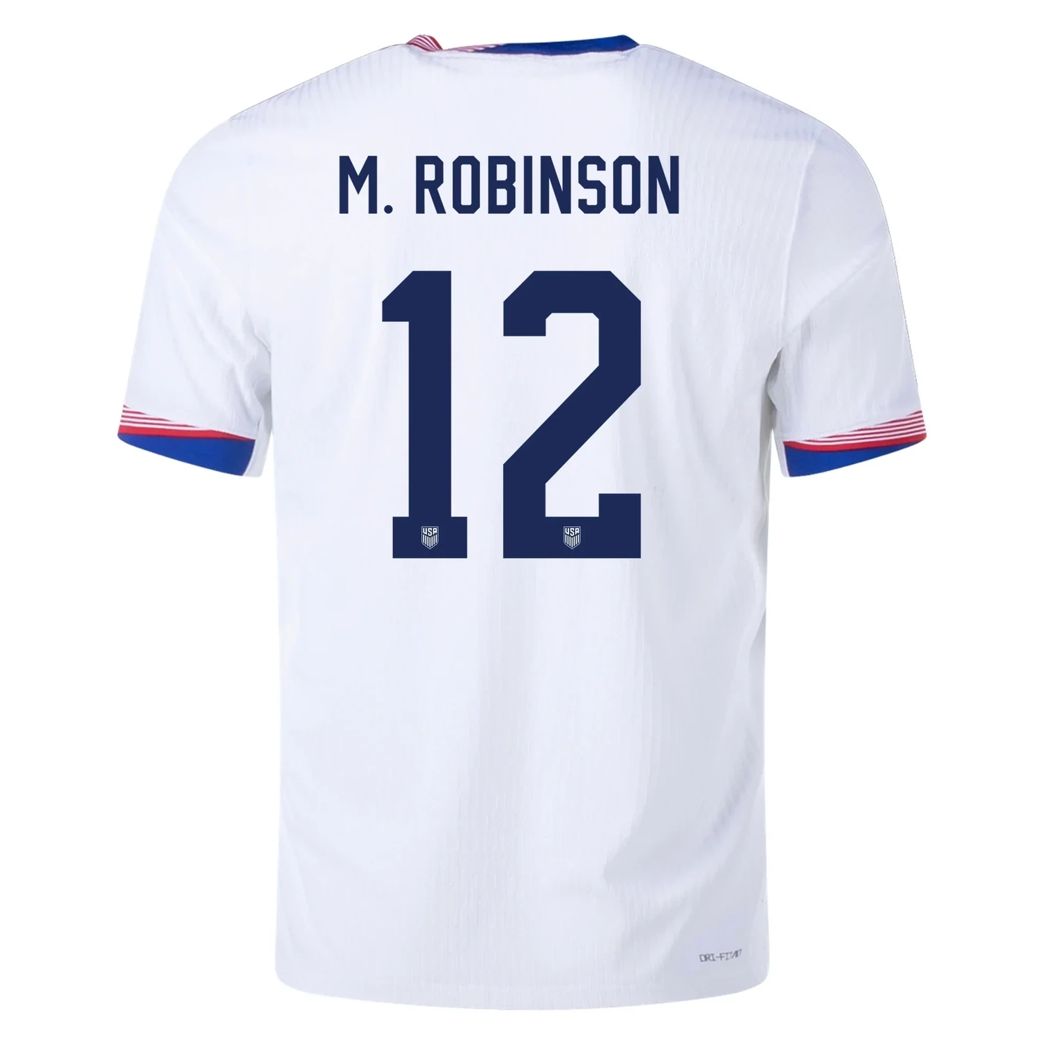 2024 United States M. ROBSINSON 12 Home Jersey (Player Version)