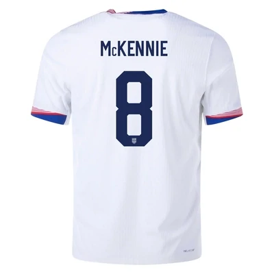 2024 United States MCKENNIE 8 Home Jersey (Player Version)